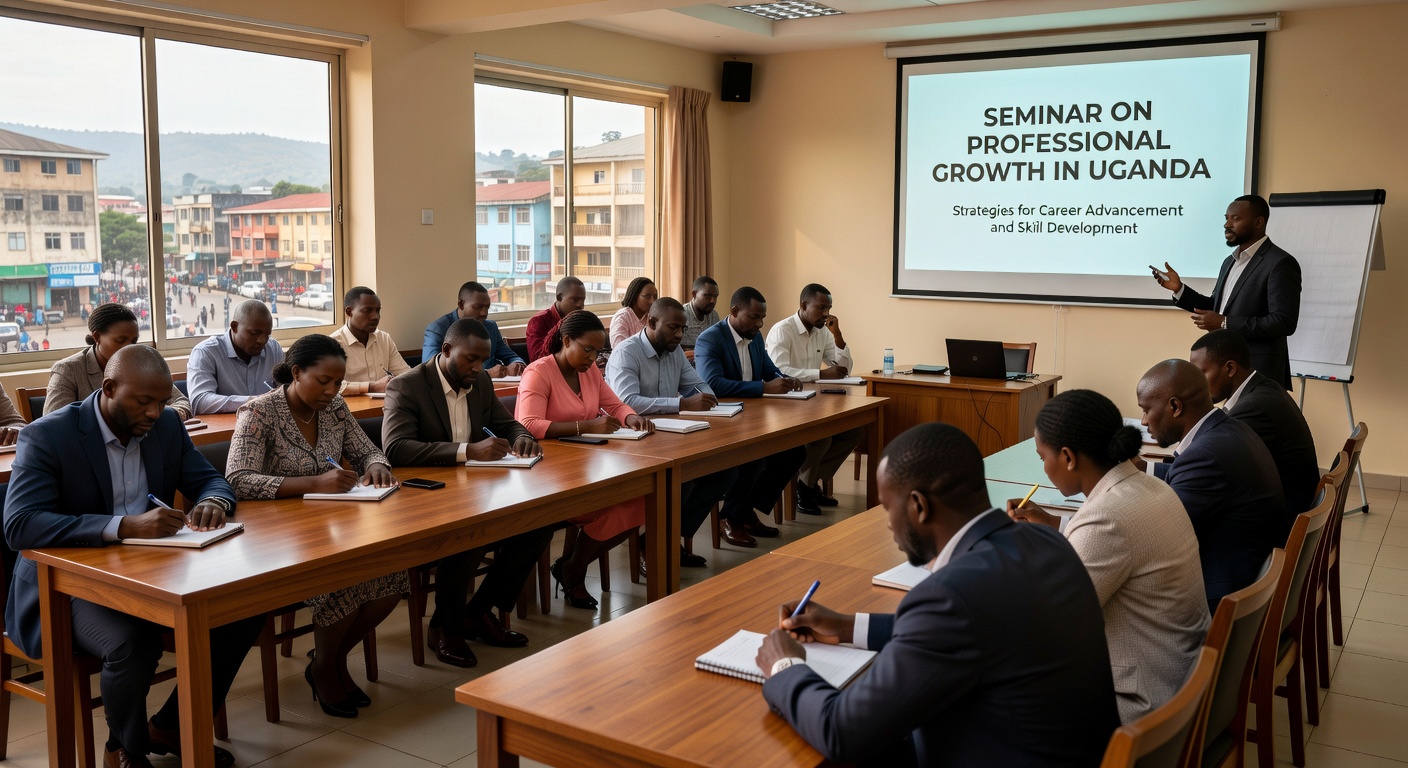 Professional growth seminar in Kampala